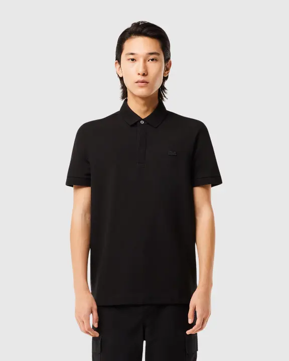 Remera Lacoste Paris Polo Negra