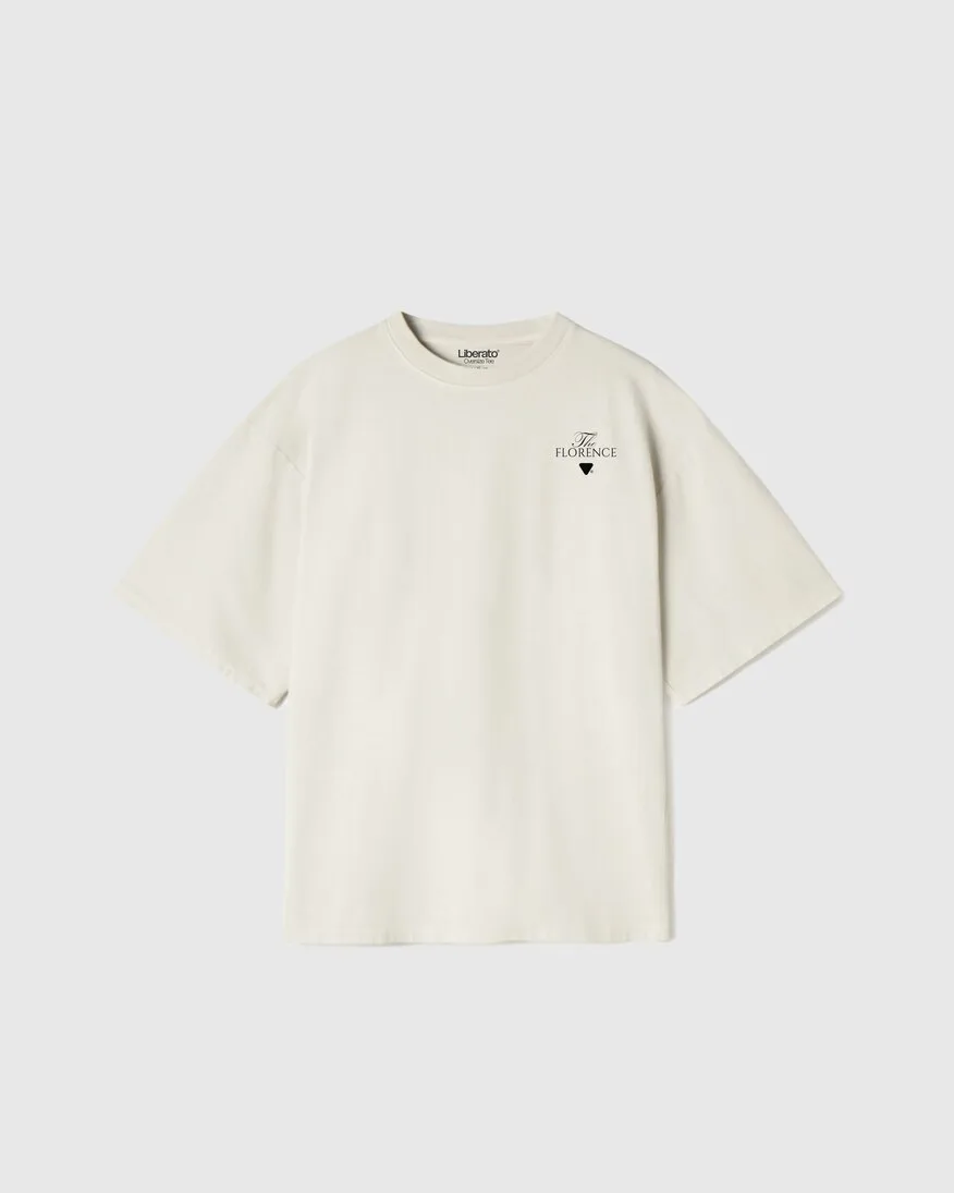 Remera Liberato Oversize Beige The Florence