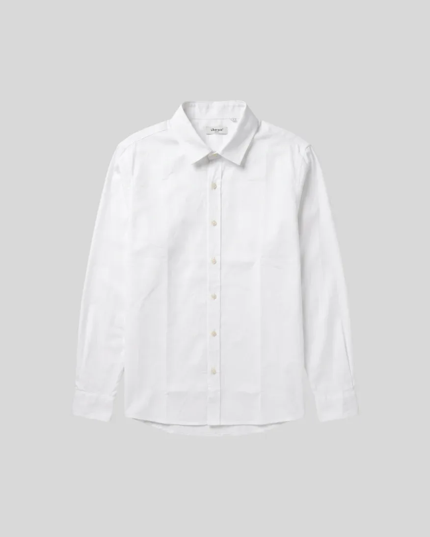 Camisa Liberato Basics Mangas Largas Blanca