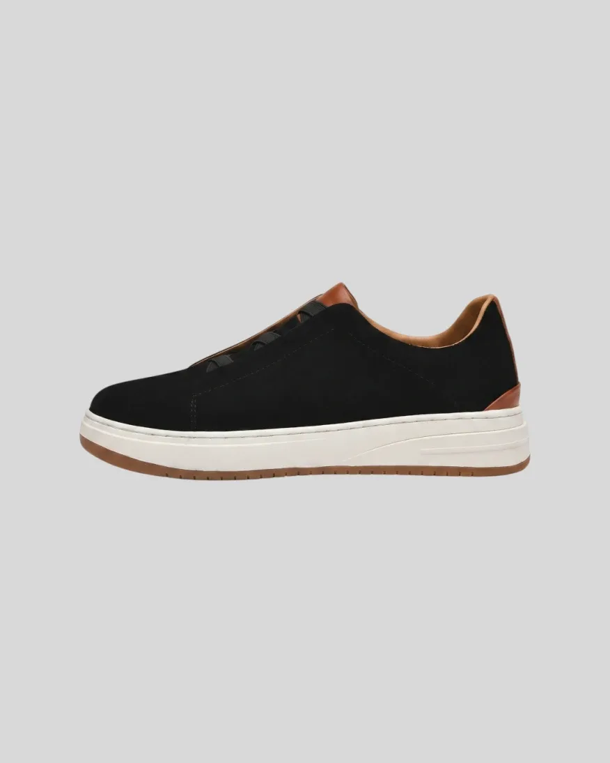 Zapato Liberato De Gamuza Negra