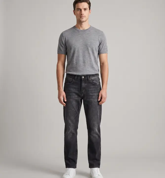 Jeans Recto Liberato Negro