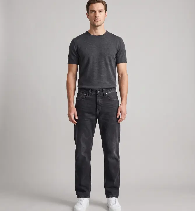 Jeans Recto Liberato Negro