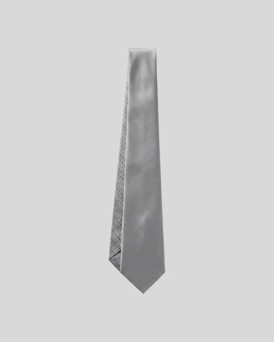 Corbata Perry Ellis Lisa Gris Claro