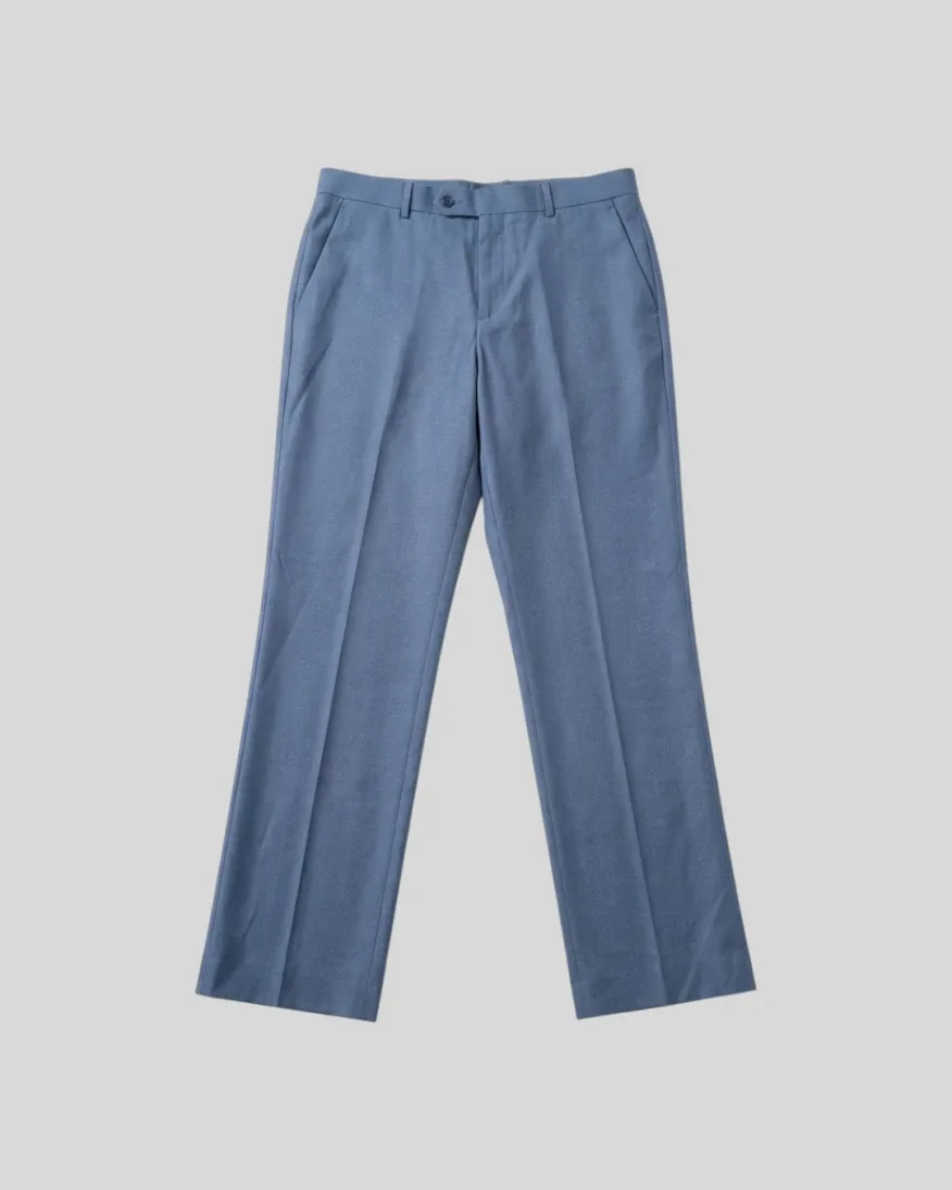 Pant De Vestir Perry Ellis Gris Azul